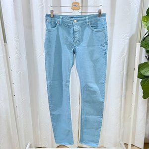 CLOSED Made in Italy Soft Blue Slim Denim Jeans Pants